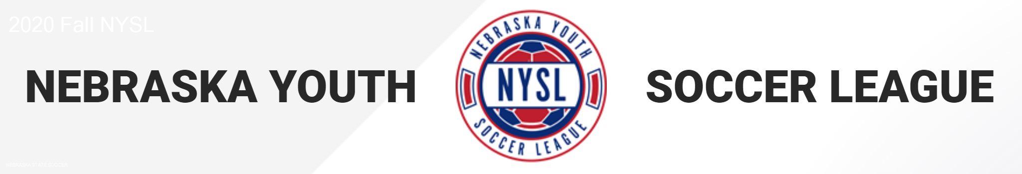 2020 Fall Nebraska Youth Soccer League (NYSL) banner